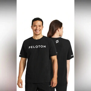 Peloton century 100 shirt - unisex size XS. Black performance shirt 100 rides